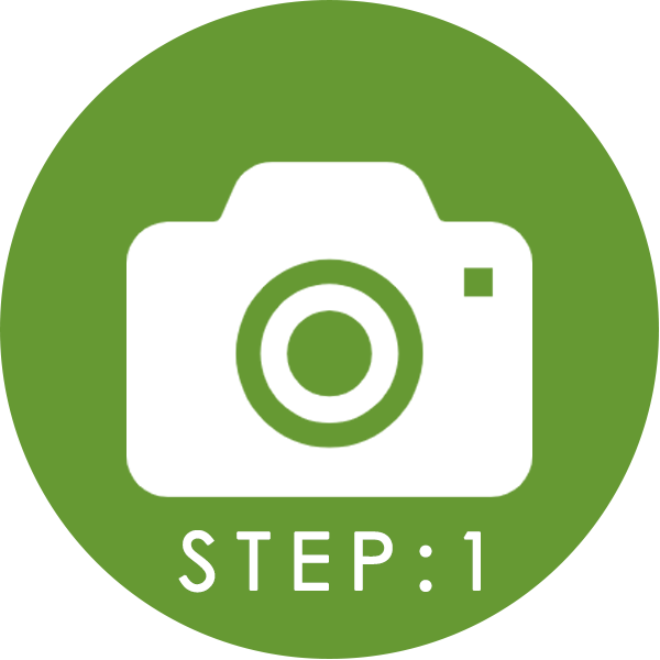 STEP1　DEPOSのPOPUP SHOPで写真を撮影